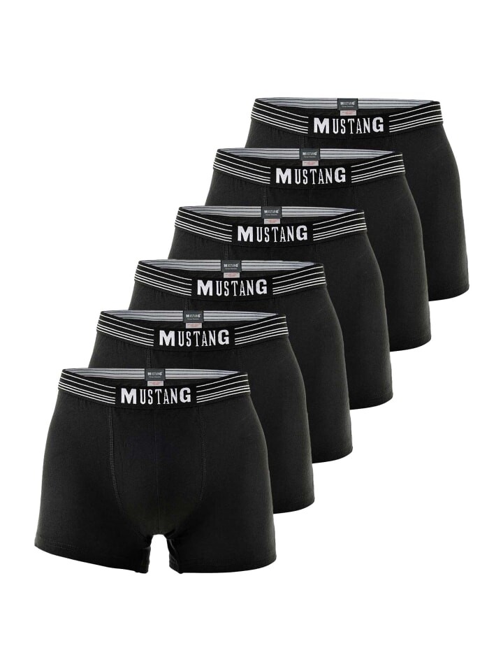 Трусы боксеры Mustang Boxershort 6er Pack, черный
Трусы боксеры Mustang Boxershort 6er Pack, черный