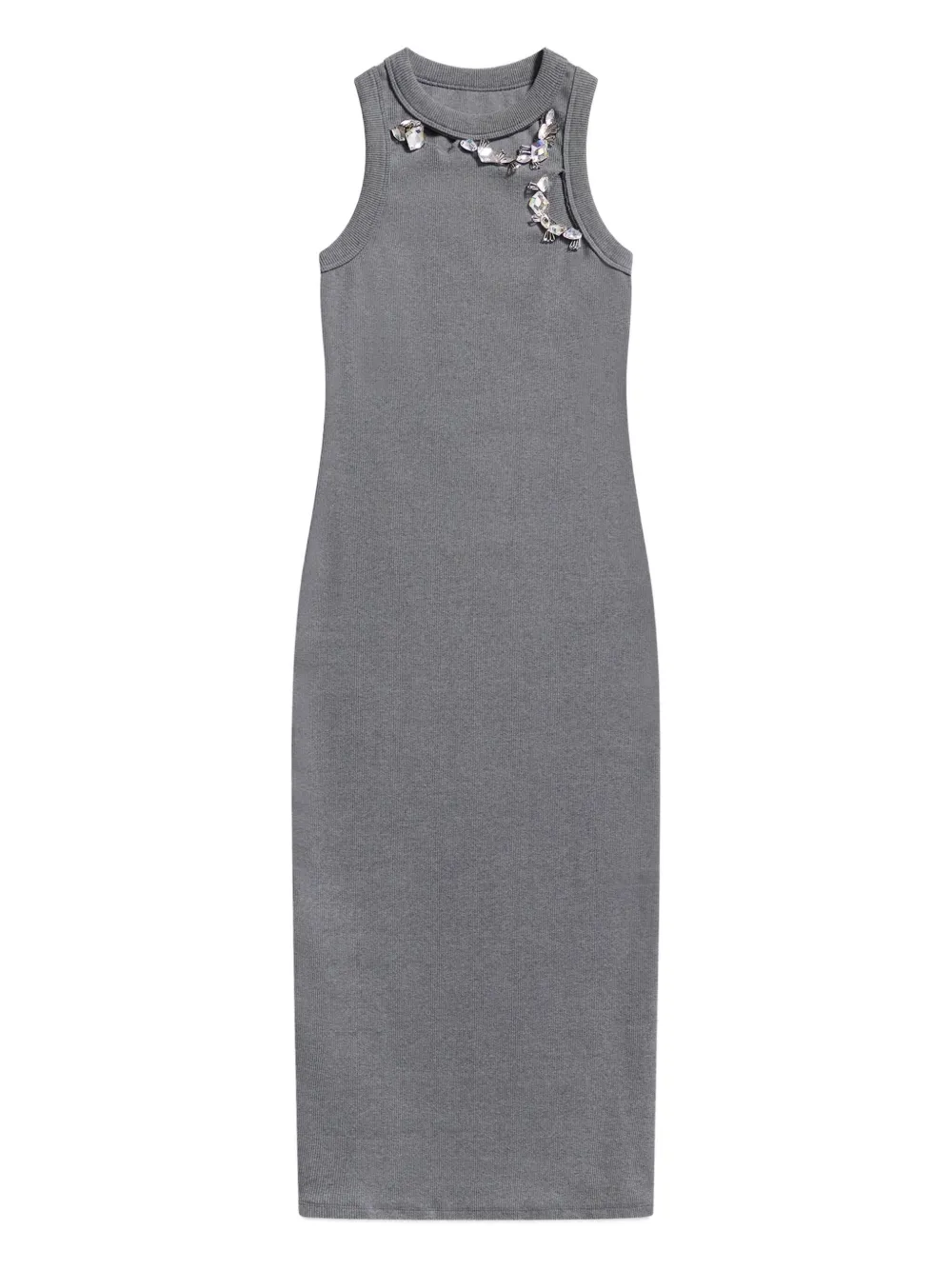 Платье миди с кристаллами AREA, серый
Платье миди с кристаллами AREA, серый