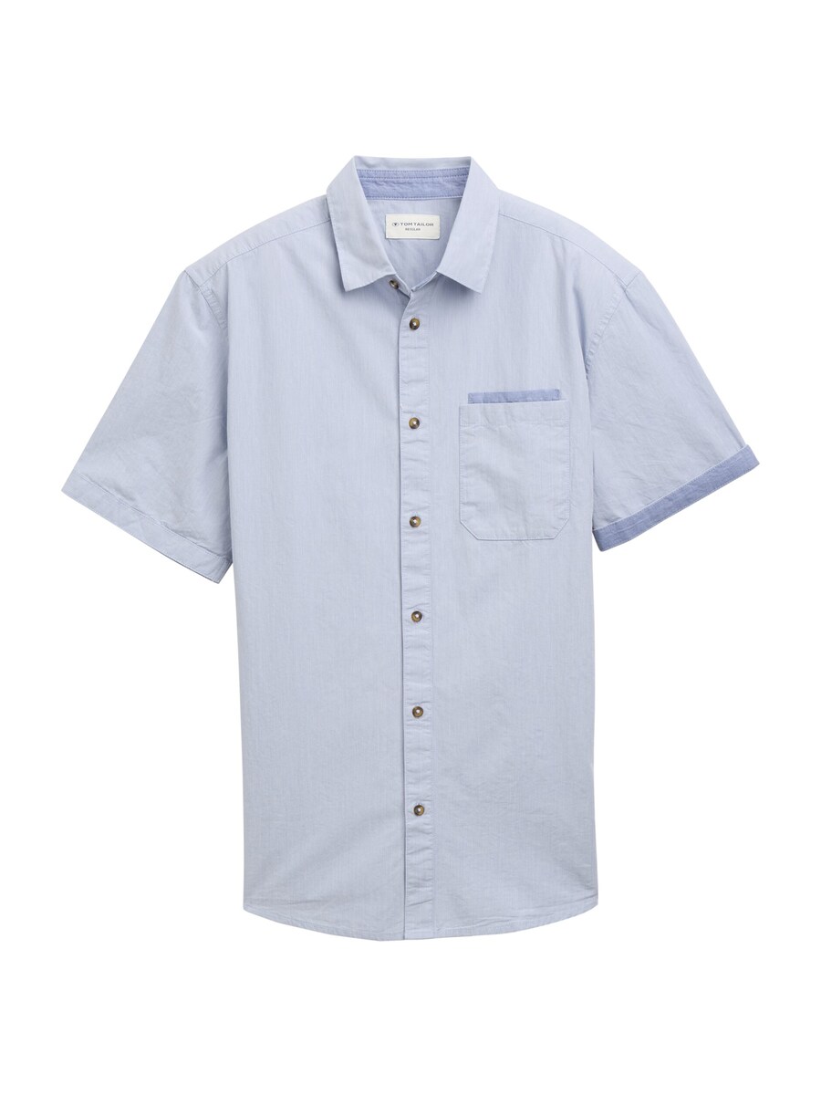 Рубашка на пуговицах классического кроя TOM TAILOR, темно-синий
Рубашка на пуговицах классического кроя TOM TAILOR, темно-синий