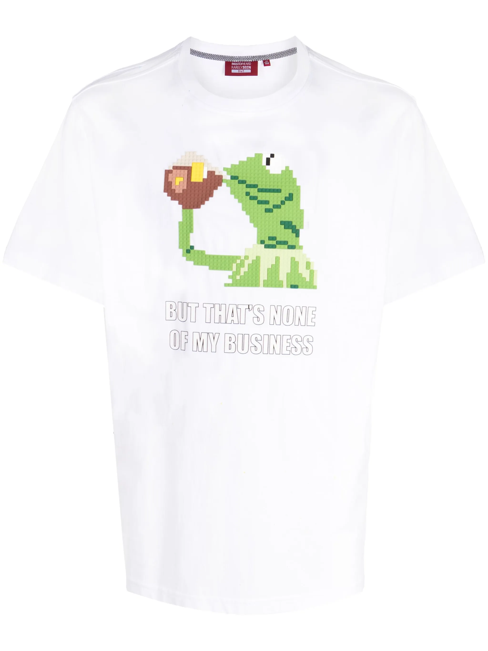 Футболка с графичным принтом Mostly Heard Rarely Seen 8-Bit, белый
Футболка с графичным принтом Mostly Heard Rarely Seen 8-Bit, белый