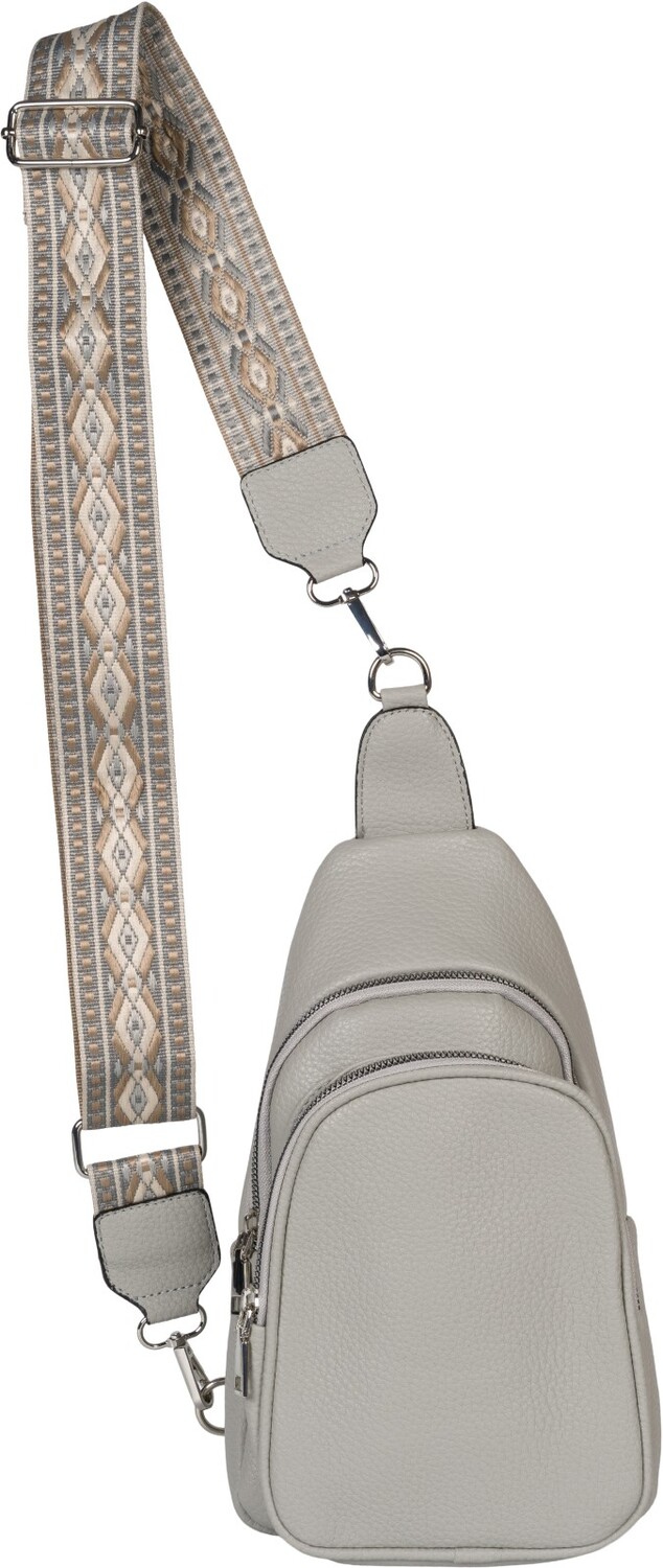 Рюкзак styleBREAKER One Shoulder Tasche, светло серый 
Рюкзак styleBREAKER One Shoulder Tasche, светло серый