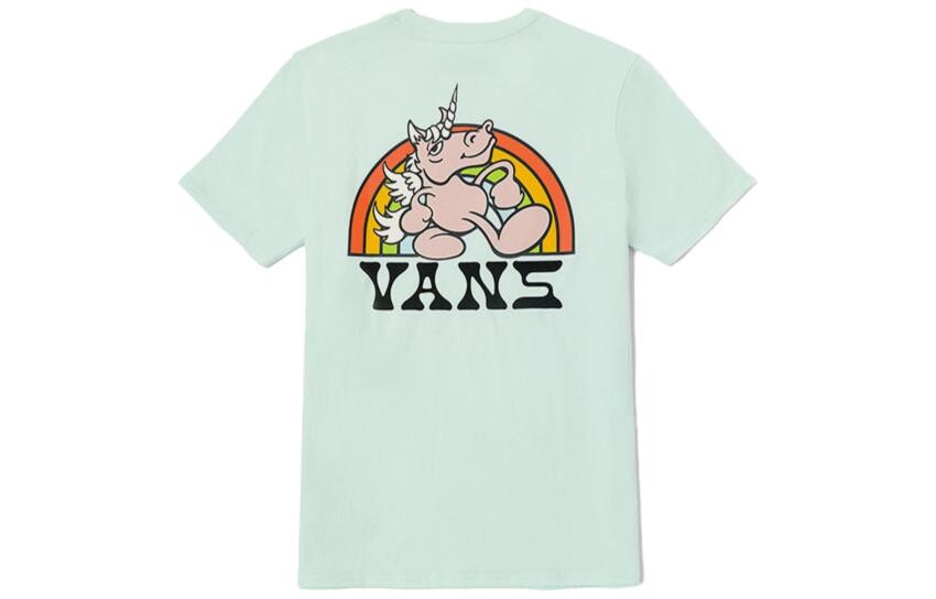 Футболка Rainbow Unicorn женская светло-зеленая Vans
Футболка Rainbow Unicorn женская светло-зеленая Vans