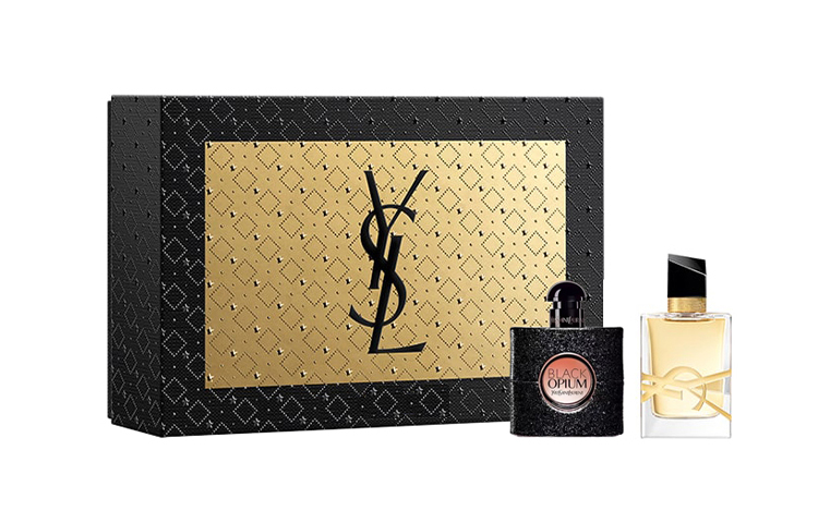 Набор духов Gilded Box Limited Edition Eau De Parfum из двух флаконов, подарок для девушки SAINT LAURENT
Набор духов Gilded Box Limited Edition Eau De Parfum из двух флаконов, подарок для девушки SAINT LAURENT