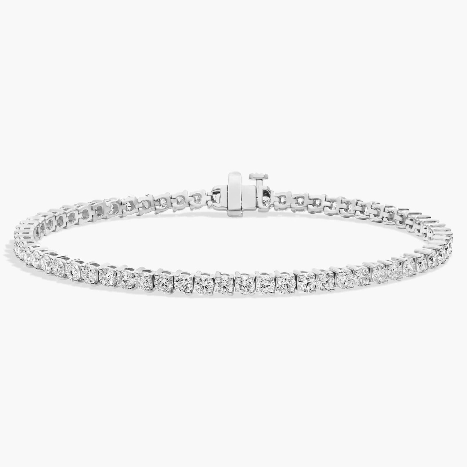 Теннисный браслет с двумя зубцами из выращенного в лаборатории бриллианта 7 дюймов из 14-каратного белого золота (5 карат, двойной - FG / VS2-SI1) Blue Nile
Теннисный браслет с двумя зубцами из выращенного в лаборатории бриллианта 7 дюймов из 14-каратного белого золота (5 карат, двойной - FG / VS2-SI1) Blue Nile