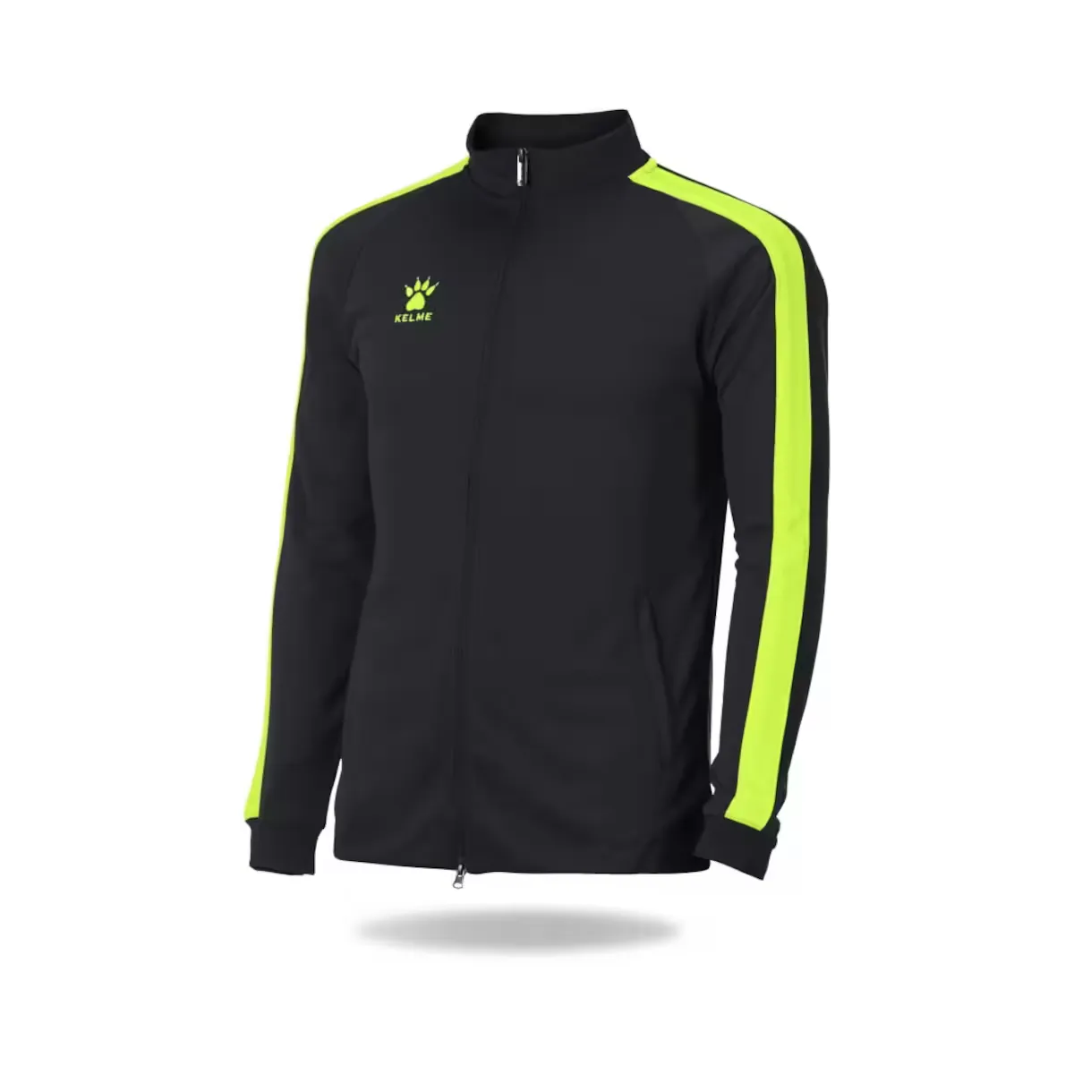 Детская куртка Kelme Global, черный/флуоресцентный желтый 
Детская куртка Kelme Global, черный/флуоресцентный желтый