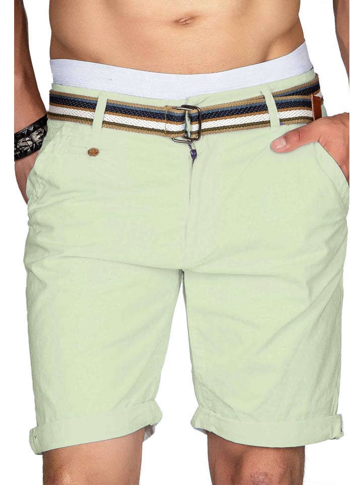 Брюки чинос INDICODE, мятный 
Брюки чинос INDICODE, мятный