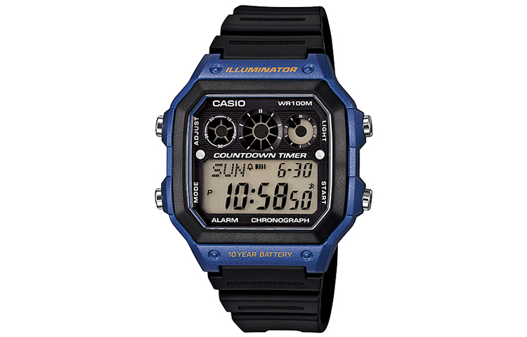 G-Shock AE-1300WH-2A Серые часы AE-1300WH-2A CASIO
G-Shock AE-1300WH-2A Серые часы AE-1300WH-2A CASIO