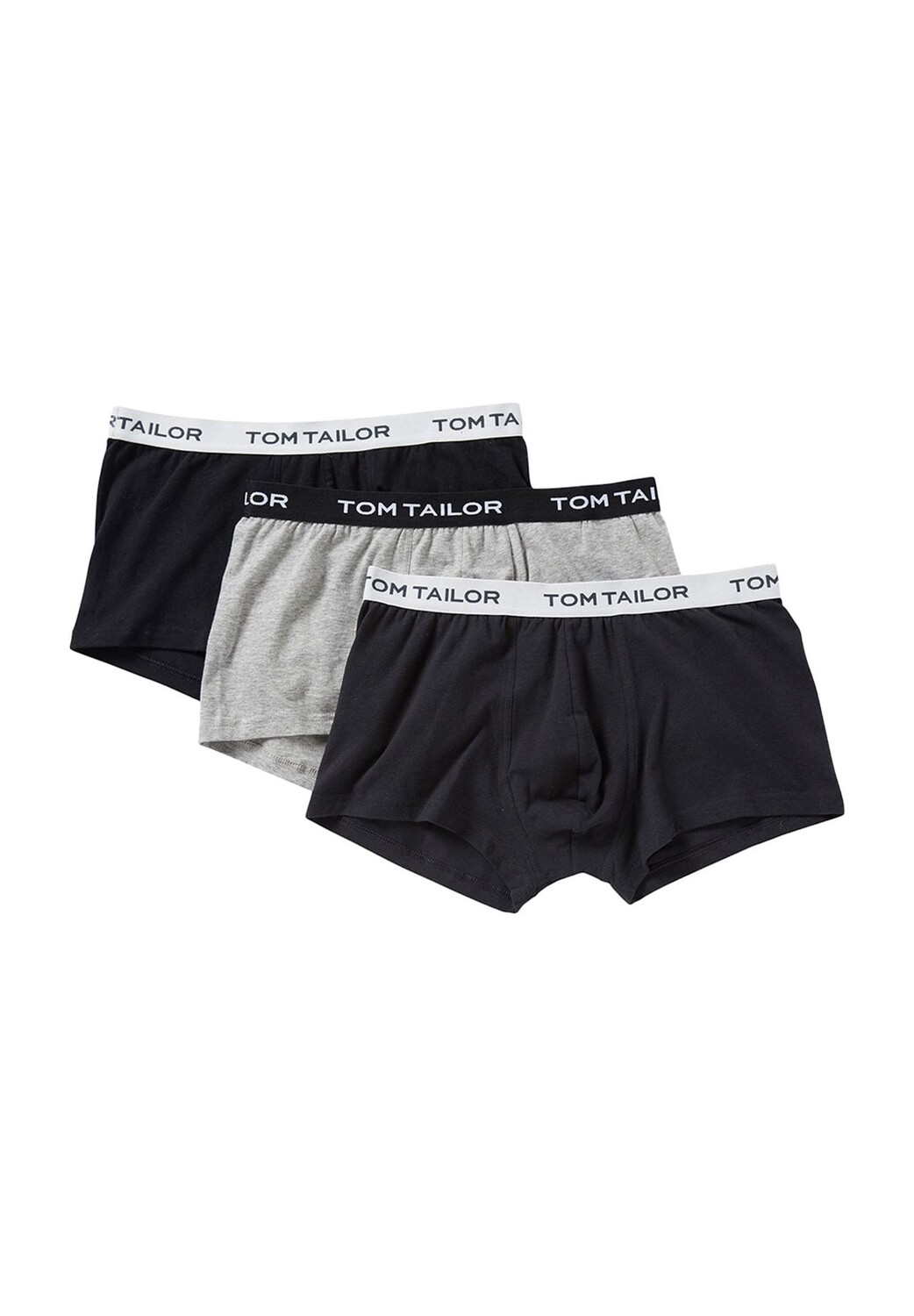 Комплект из 3 мужских трусов-боксеров с фирменным логотипом TOM TAILOR, цвет Anth Grau Sch
Комплект из 3 мужских трусов-боксеров с фирменным логотипом TOM TAILOR, цвет Anth Grau Sch