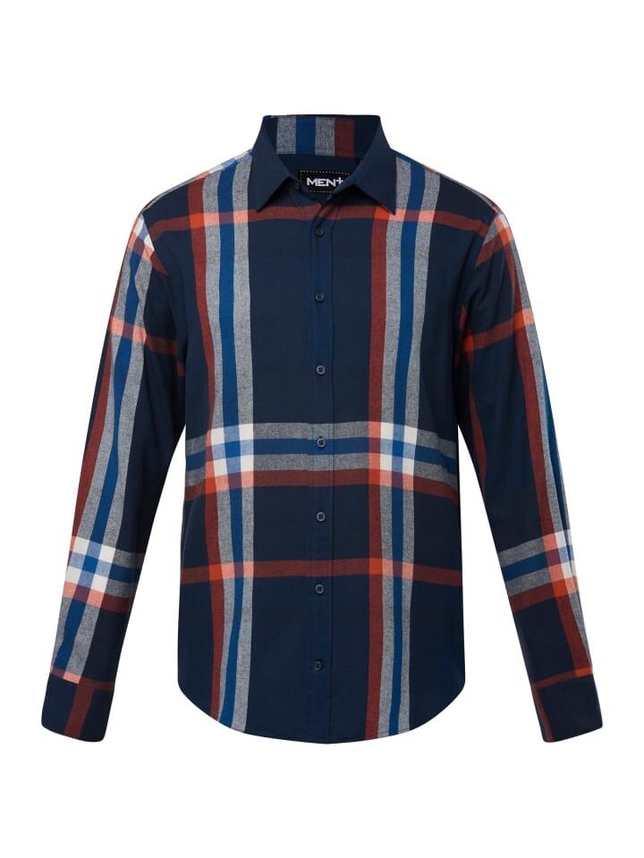 Рубашка Men Plus Hemd, цвет navy blau 
Рубашка Men Plus Hemd, цвет navy blau