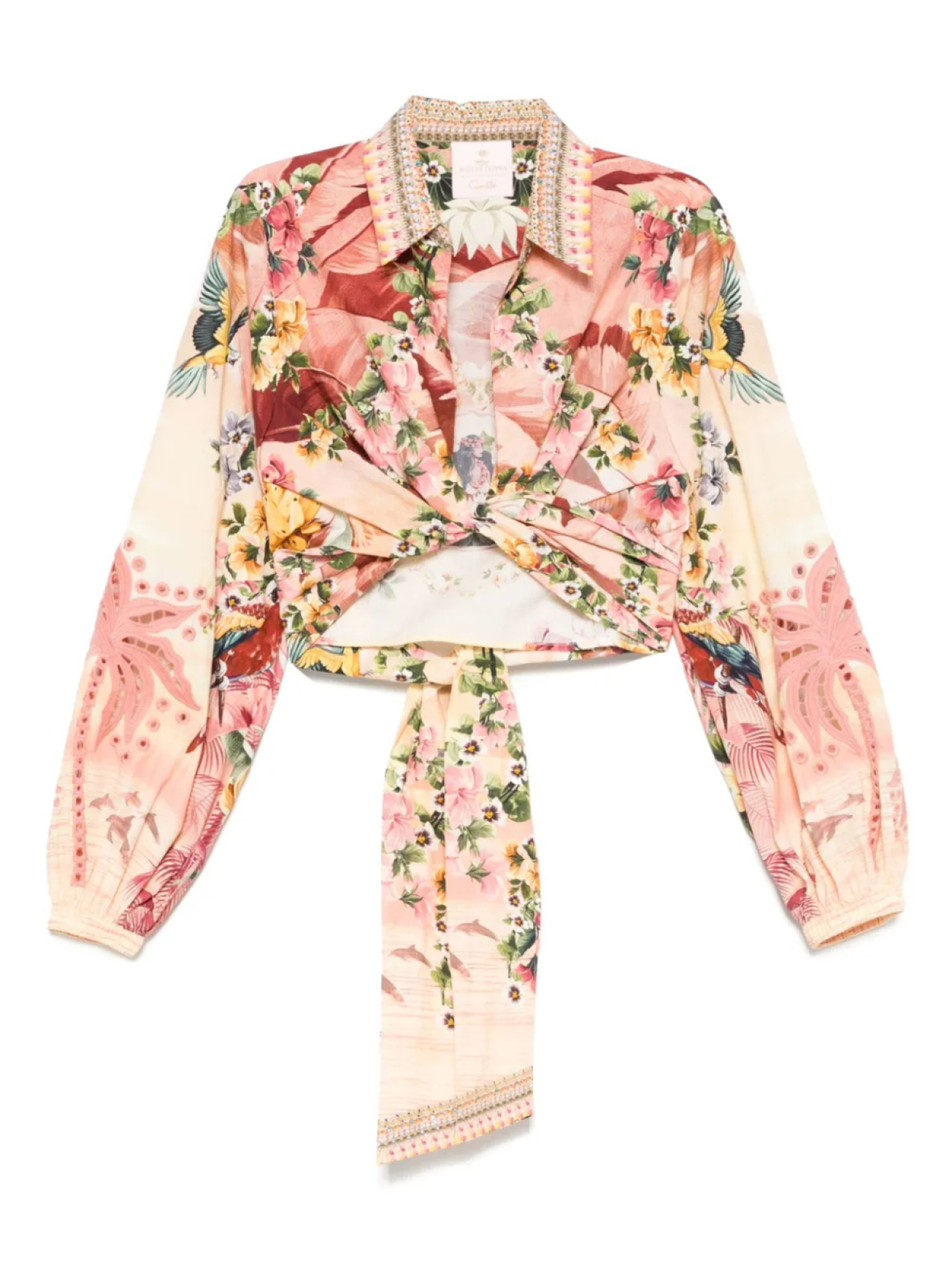 Camilla блузка с цветочным принтом, розовый
Camilla блузка с цветочным принтом, розовый