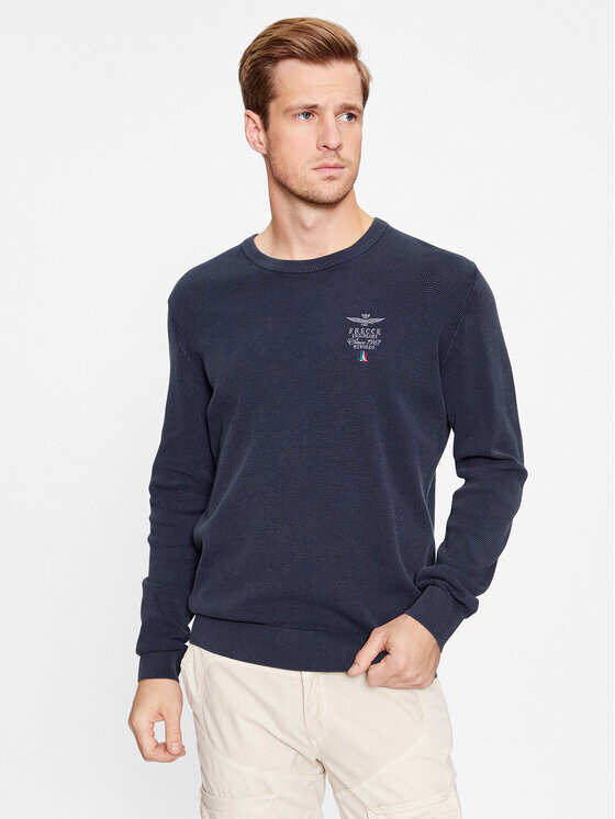 Свитер обычного кроя Aeronautica Militare, синий
Свитер обычного кроя Aeronautica Militare, синий