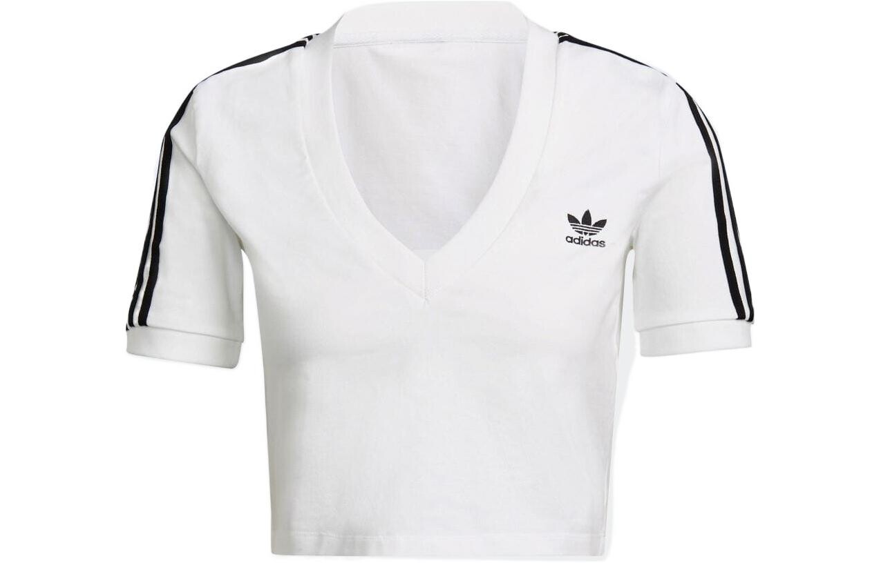 Укороченный топ женский белый Adidas Originals
Укороченный топ женский белый Adidas Originals