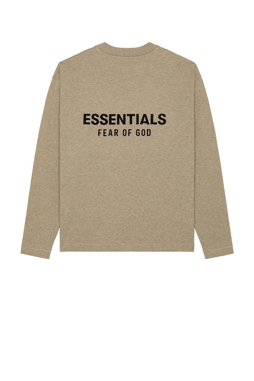 Классическая футболка с длинным рукавом Fear Of God Essentials, homestead heather
Классическая футболка с длинным рукавом Fear Of God Essentials, homestead heather