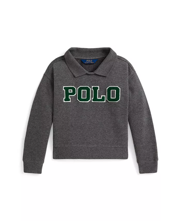 Детская флисовая поло-толстовка с логотипом для девочек 2T-6X Polo Ralph Lauren, серый
Детская флисовая поло-толстовка с логотипом для девочек 2T-6X Polo Ralph Lauren, серый