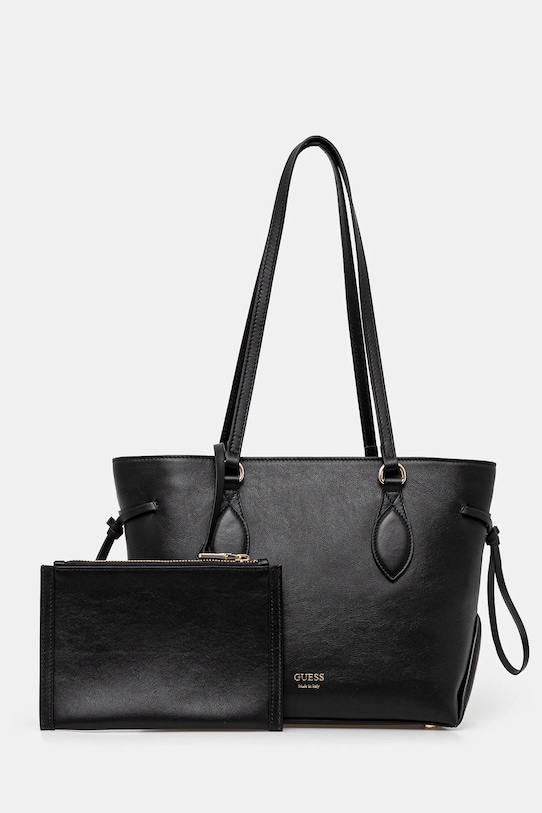 Кожаная сумка FLORENCE Guess, черный
Кожаная сумка FLORENCE Guess, черный