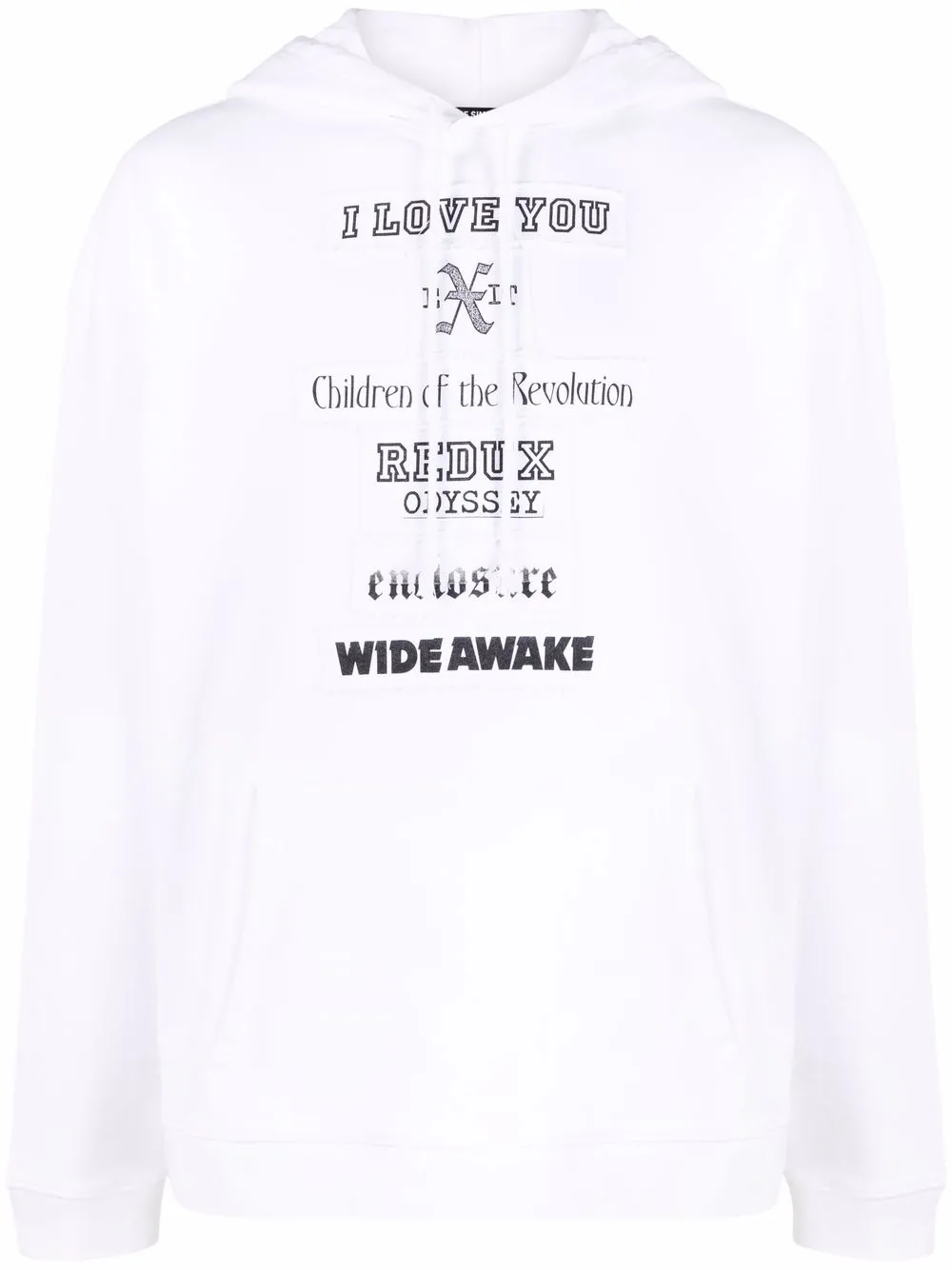 Худи I Love You Raf Simons, белый
Худи I Love You Raf Simons, белый