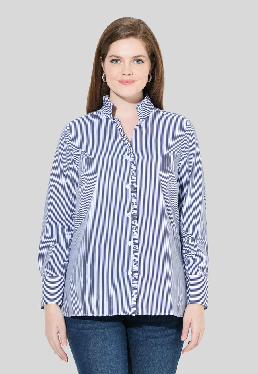 Блуза Ulla Popken Button-down blouse, Purple
Блуза Ulla Popken Button-down blouse, Purple