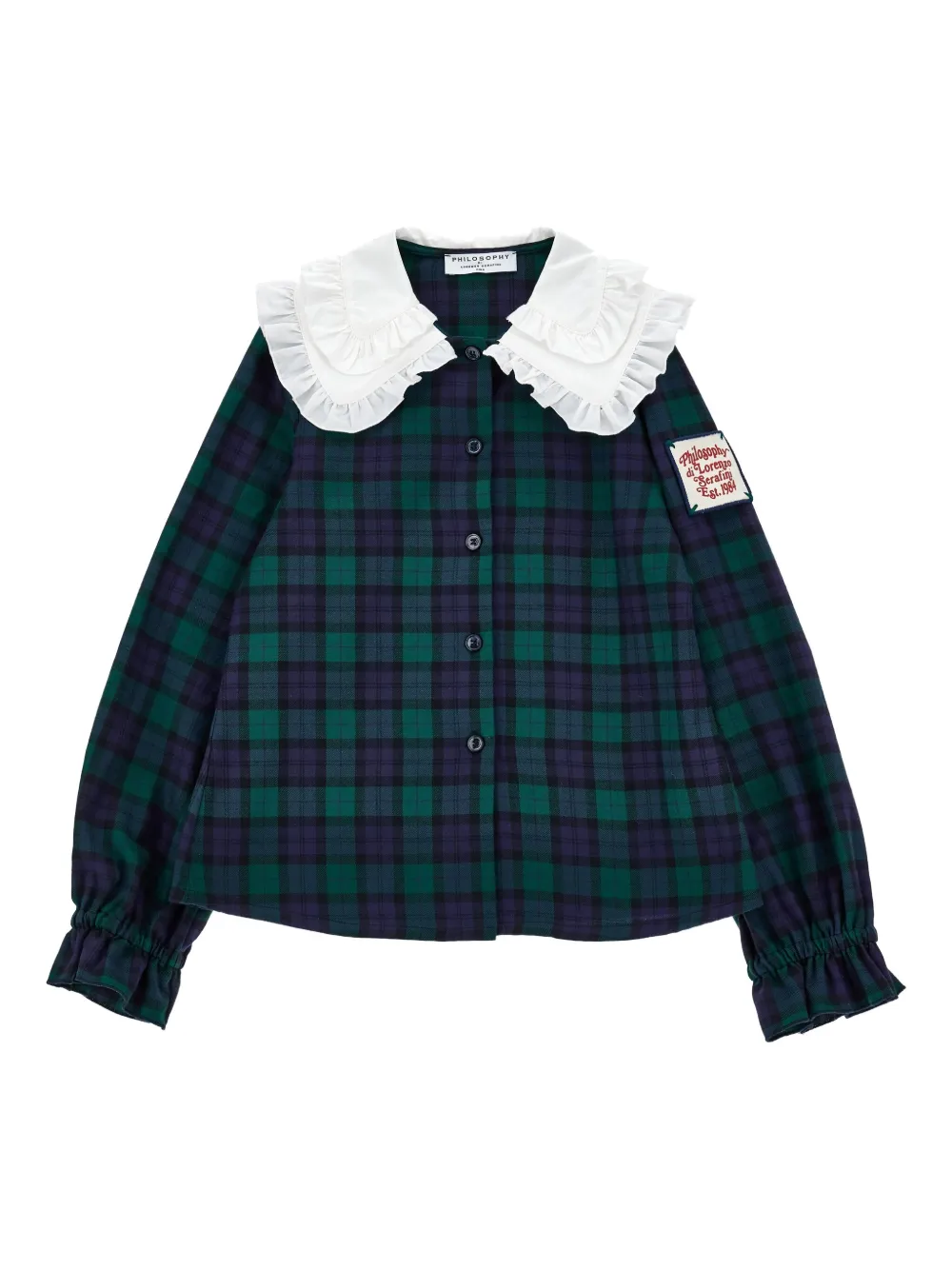 Рубашка в клетку Philosophy Di Lorenzo Serafini Kids, зеленый
Рубашка в клетку Philosophy Di Lorenzo Serafini Kids, зеленый
