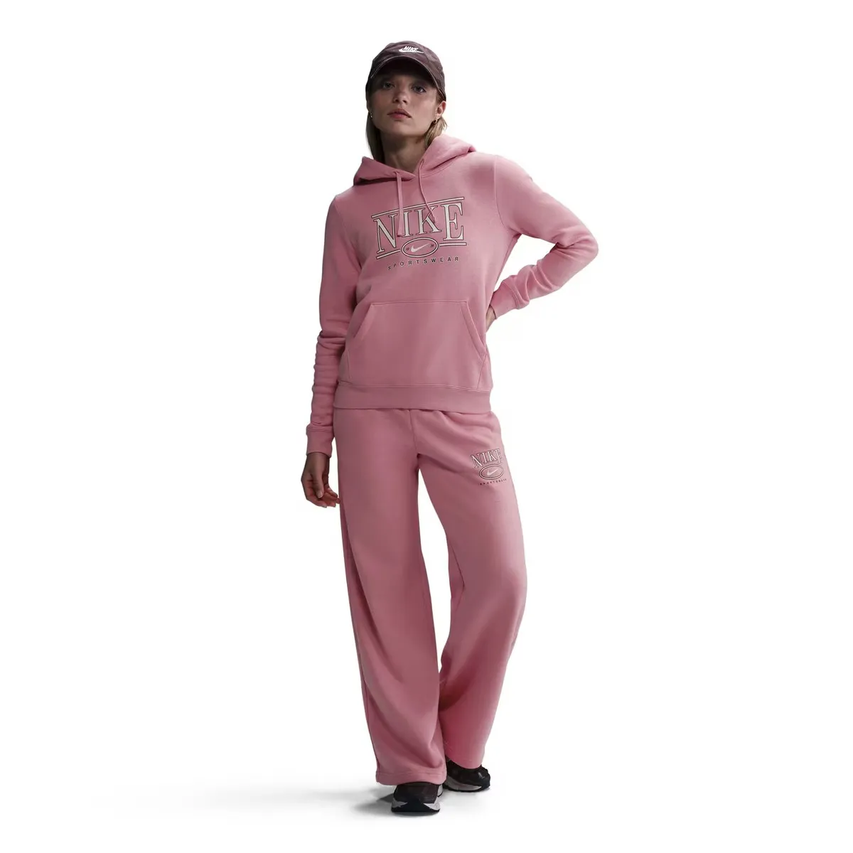 Женская спортивная одежда Club флисовая толстовка Nike, цвет Rosa
Женская спортивная одежда Club флисовая толстовка Nike, цвет Rosa