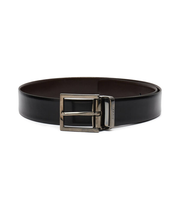 Ремень мужской Boss из натуральной кожи, черный
Ремень мужской Boss из натуральной кожи, черный