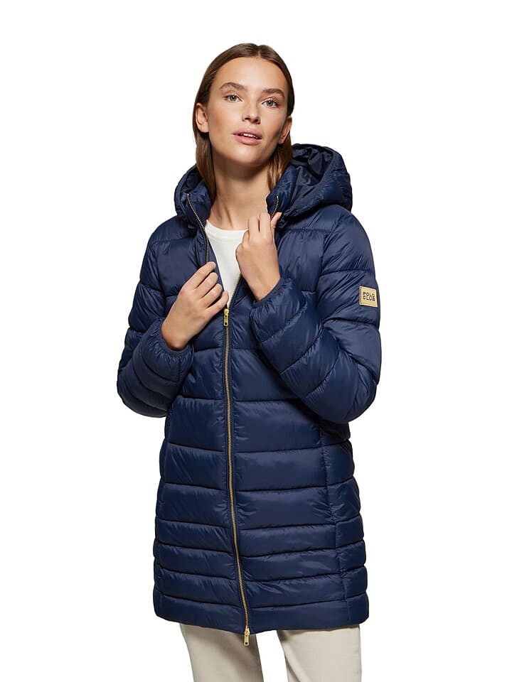 Стеганое пальто Polo Club Steppmantel, темно-синий
Стеганое пальто Polo Club Steppmantel, темно-синий