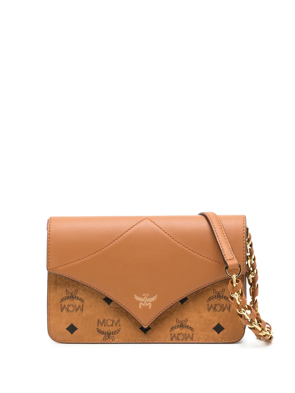 Мини-сумка на плечо Diamond с принтом Visetos MCM, коричневый
Мини-сумка на плечо Diamond с принтом Visetos MCM, коричневый