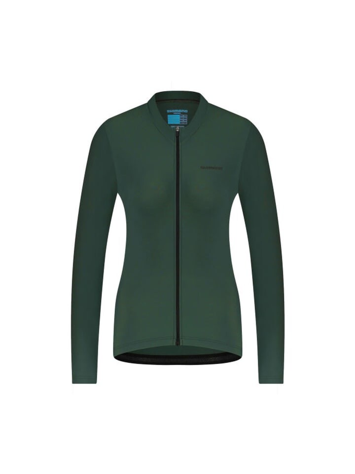 Лонгслив SHIMANO Long Sleeve Jersey Woman's ELEMENT, зеленый 
Лонгслив SHIMANO Long Sleeve Jersey Woman's ELEMENT, зеленый