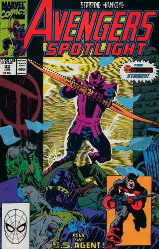 Avengers Spotlight #33 : Featuring Hawkeye and USAgent (Marvel Comics) (Marvel Comics)
Avengers Spotlight #33 : Featuring Hawkeye and USAgent (Marvel Comics) (Marvel Comics)