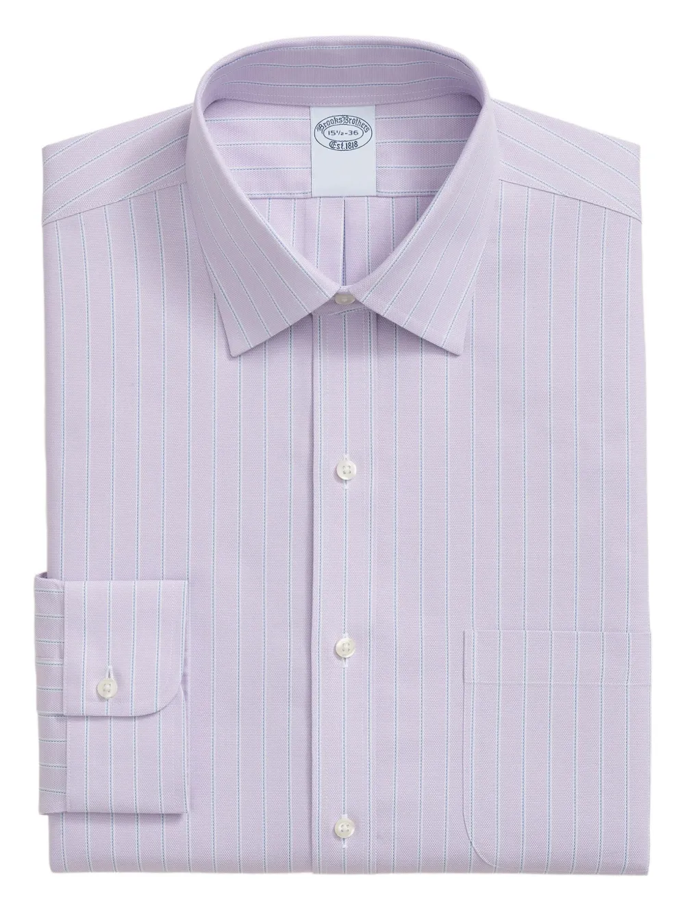 Рубашка в полоску Brooks Brothers, фиолетовый
Рубашка в полоску Brooks Brothers, фиолетовый