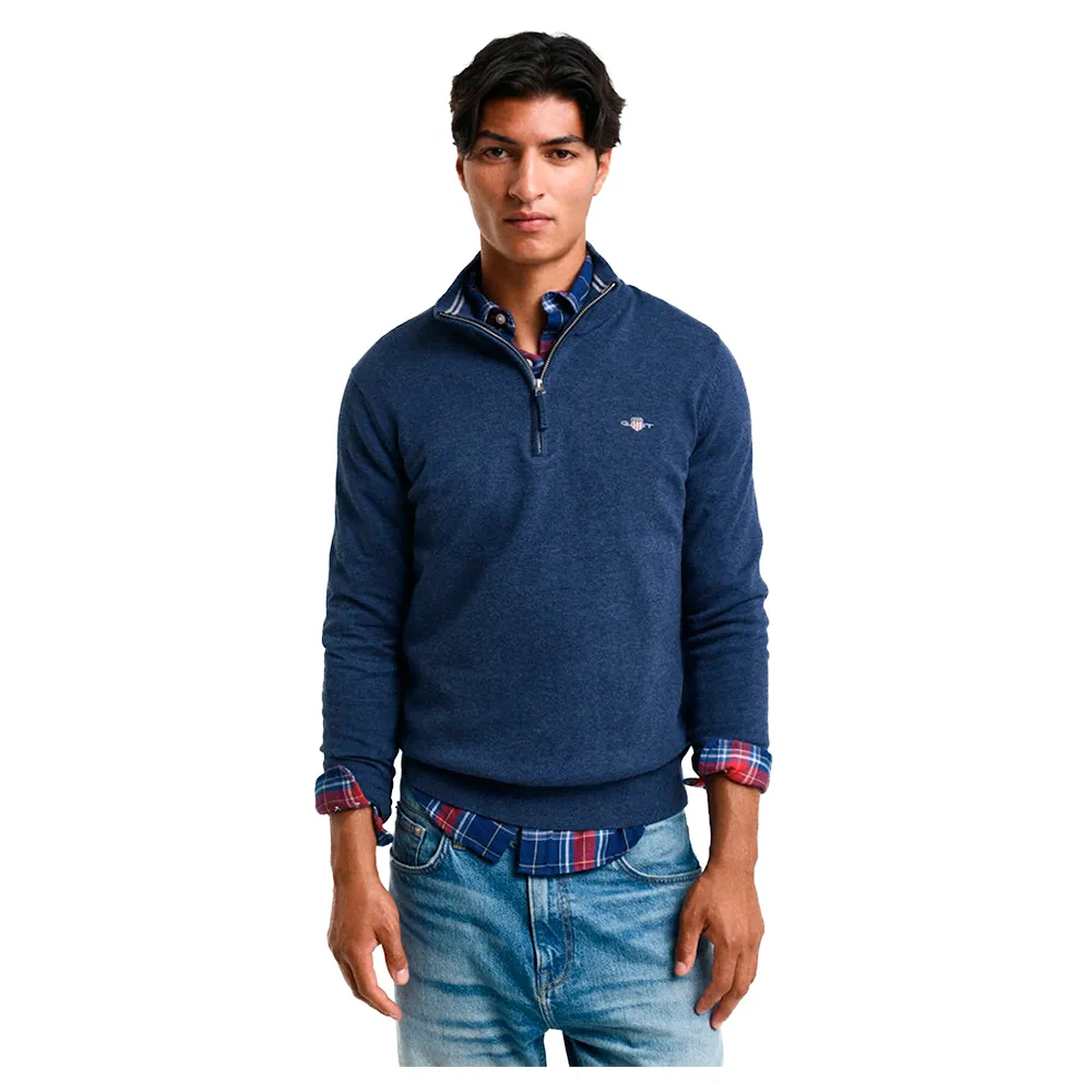 Свитер Gant Classic half zip, синий
Свитер Gant Classic half zip, синий
