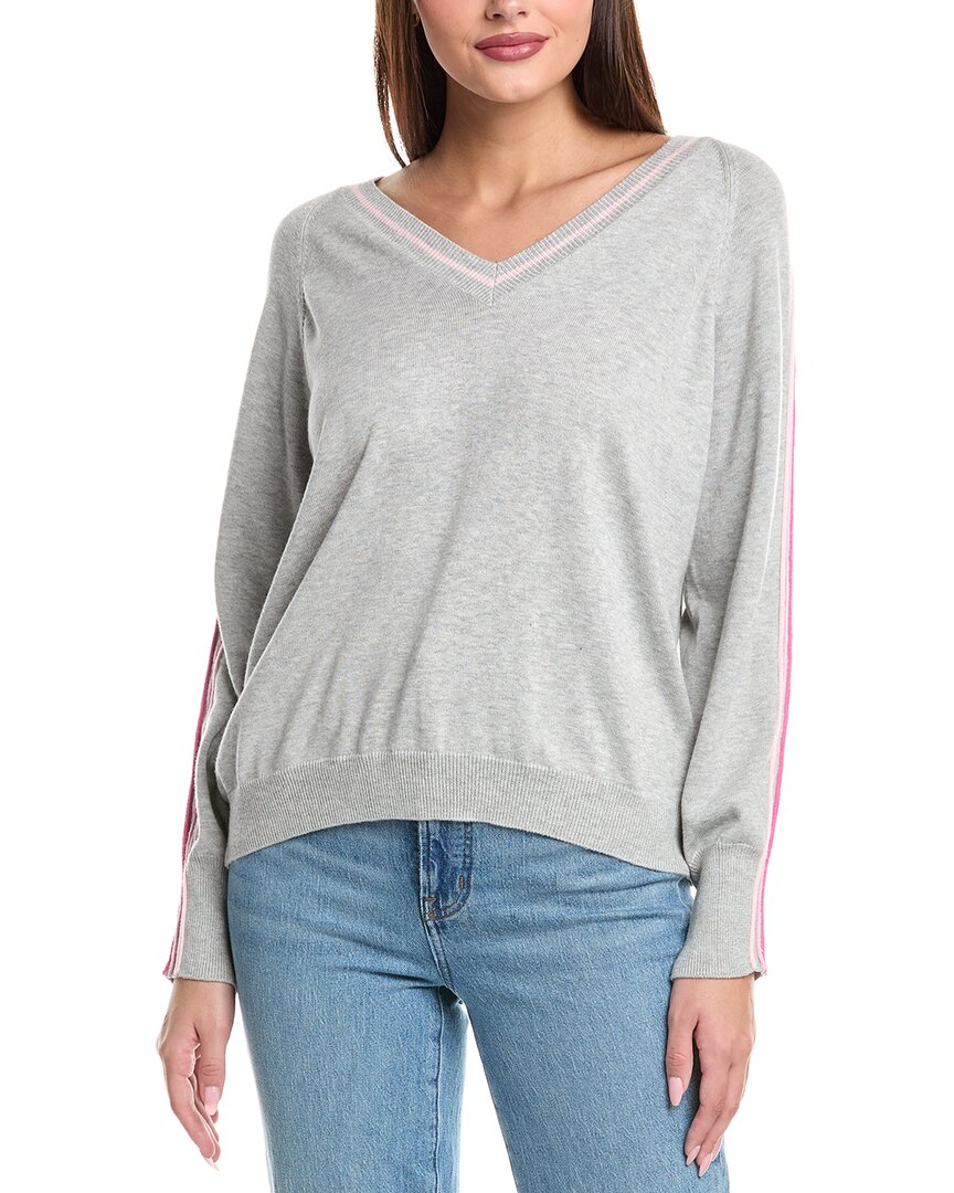 WISPR Спортивная полоска Мини-свитер из смесового шелка, серый
WISPR Спортивная полоска Мини-свитер из смесового шелка, серый