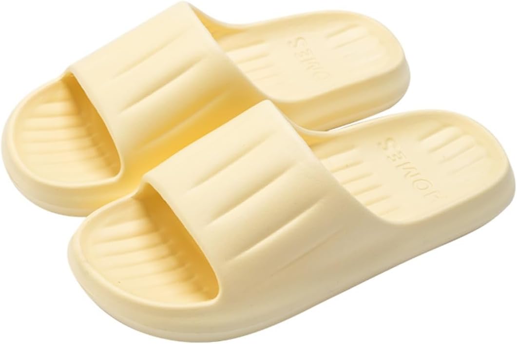 Тапочки ChuangheLP для женщин и мужчин, противоскользящие, быстросохнущие, с максимальным комфортом, легкие, с толстой подошвой Chuanghe&Lp, желтый
Тапочки ChuangheLP для женщин и мужчин, противоскользящие, быстросохнущие, с максимальным комфортом, легкие, с толстой подошвой Chuanghe&Lp, желтый