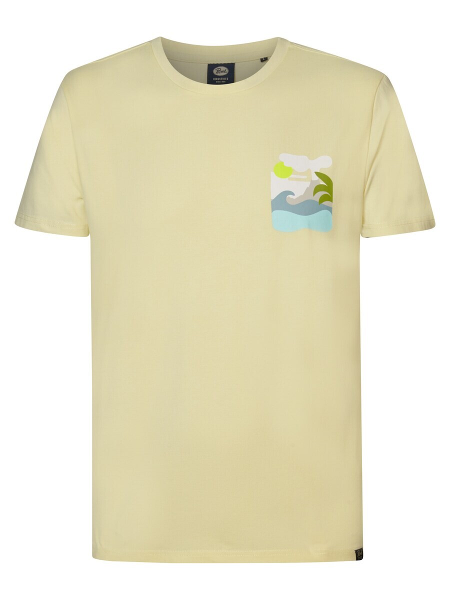 Классическая футболка Petrol Industries Shirt Tropicale, цвет light yellow
Классическая футболка Petrol Industries Shirt Tropicale, цвет light yellow