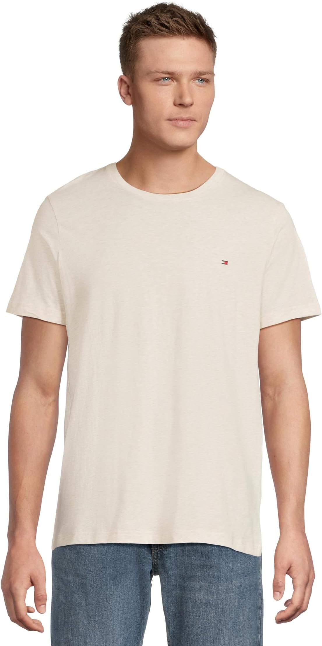 Футболка Tommy Hilfiger Short Sleeve Core Flag Crew Neck Tee, цвет Oatmeal Heather
Футболка Tommy Hilfiger Short Sleeve Core Flag Crew Neck Tee, цвет Oatmeal Heather