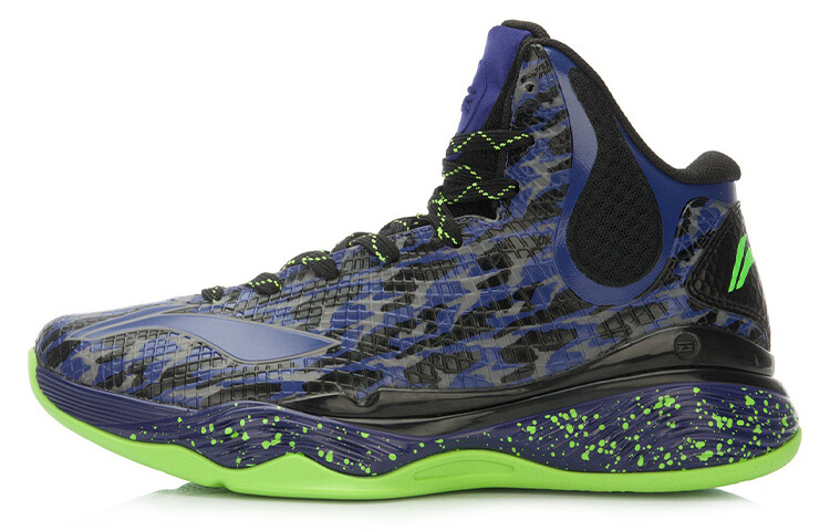 Баскетбольные кроссовки Phantom унисекс с высоким верхом, черные/синие Lining
Баскетбольные кроссовки Phantom унисекс с высоким верхом, черные/синие Lining