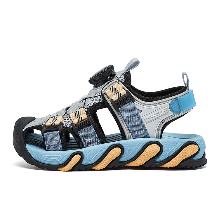 Дышащие противоскользящие и износостойкие сандалии для детей HOBIBEAR, серый/синий
Дышащие противоскользящие и износостойкие сандалии для детей HOBIBEAR, серый/синий