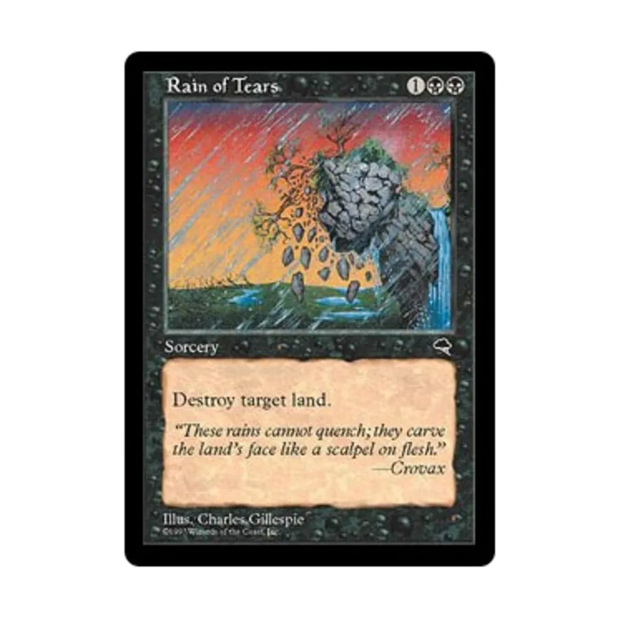 CCG Дождь слез (U), MTG - Tempest
CCG Дождь слез (U), MTG - Tempest