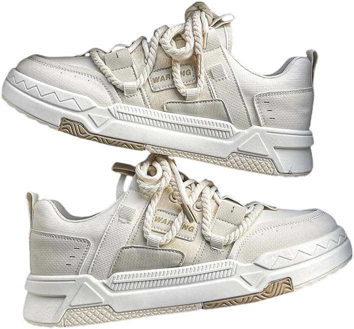 Мужские кеды в винтажном стиле и уличном дизайне из холщовой ткани - потертые однотонные низкие кроссовки на шнуровке для повседневной носки - всесезонные скейтбордические туфли с тканевой подкладкой и круглым носком Hhhchpm, бежевый
Мужские кеды в винтажном стиле и уличном дизайне из холщовой ткани - потертые однотонные низкие кроссовки на шнуровке для повседневной носки - всесезонные скейтбордические туфли с тканевой подкладкой и круглым носком Hhhchpm, бежевый