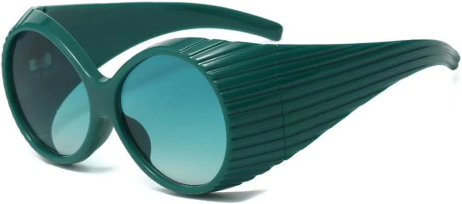 Модные солнцезащитные очки в стиле винтажного панка, большие, большие, для женщин, круглые, обтекаемые, ретро-очки, защита от УФ-излучения UV400 (2027 год) MTZJH, 3
Модные солнцезащитные очки в стиле винтажного панка, большие, большие, для женщин, круглые, обтекаемые, ретро-очки, защита от УФ-излучения UV400 (2027 год) MTZJH, 3