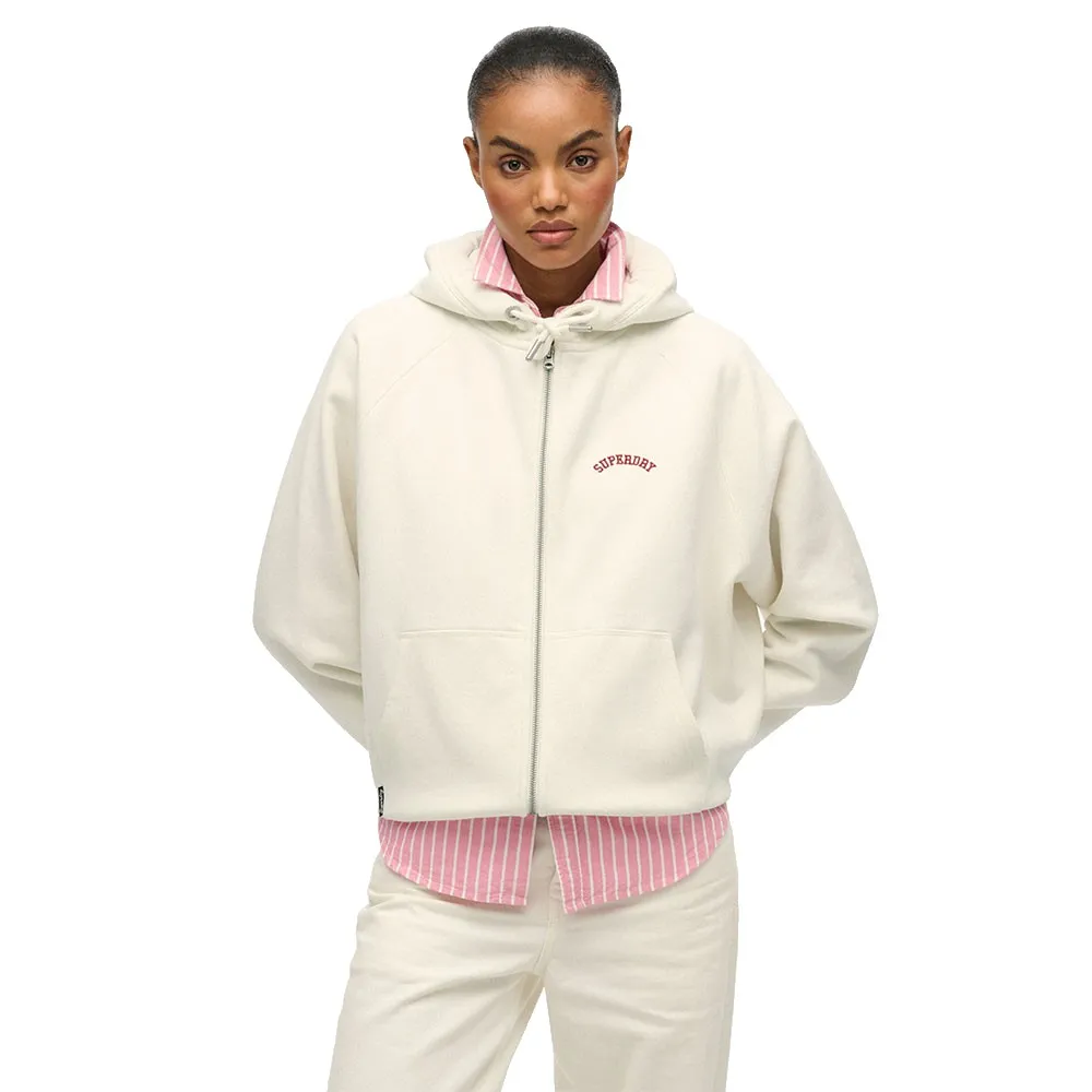 Толстовка с молнией и полной молнией Superdry Essential Logo Osz Raglan, бежевый
Толстовка с молнией и полной молнией Superdry Essential Logo Osz Raglan, бежевый