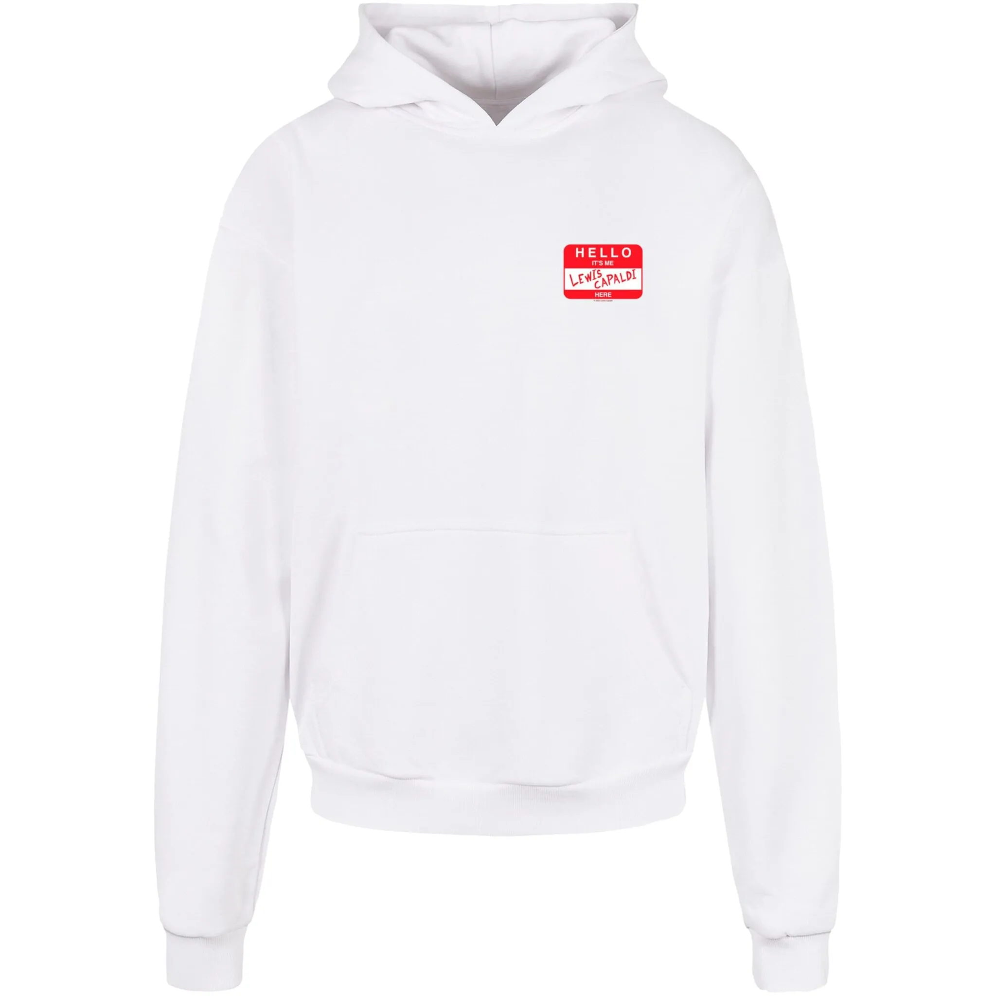 Толстовка с капюшоном Merchcode " Merchcode Men's Lewis Capaldi - Hello it's me Ultra Heavy Hoody", белый
Толстовка с капюшоном Merchcode " Merchcode Men's Lewis Capaldi - Hello it's me Ultra Heavy Hoody", белый