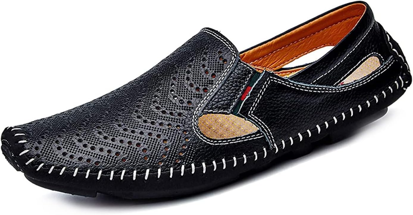Мужские кожаные лоферы Asifn, легкие, слипоны, дышащие, для ходьбы, лодочные, с плоской подошвой, мокасины, черный
Мужские кожаные лоферы Asifn, легкие, слипоны, дышащие, для ходьбы, лодочные, с плоской подошвой, мокасины, черный