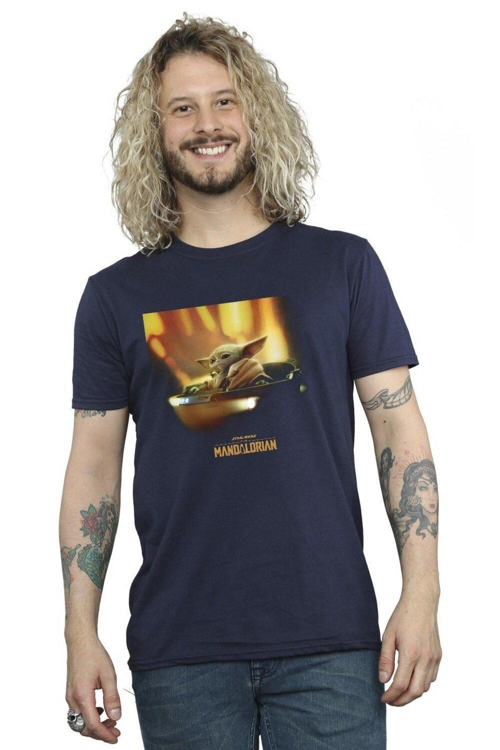 Футболка с рисунком мандалорца Грогу Star Wars, темно-синий
Футболка с рисунком мандалорца Грогу Star Wars, темно-синий