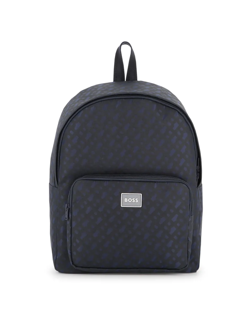 Черный рюкзак для мальчиков из полиэстера BOSS Kidswear
Черный рюкзак для мальчиков из полиэстера BOSS Kidswear