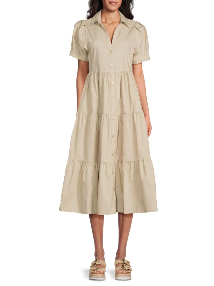 Платье миди из поплина с ярусами DKNY, цвет Pebble
Платье миди из поплина с ярусами DKNY, цвет Pebble