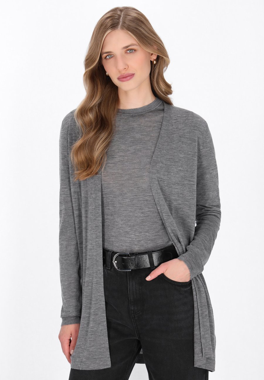 Кардиган DreiMaster Cardigan, Grey Melange/Grey
Кардиган DreiMaster Cardigan, Grey Melange/Grey