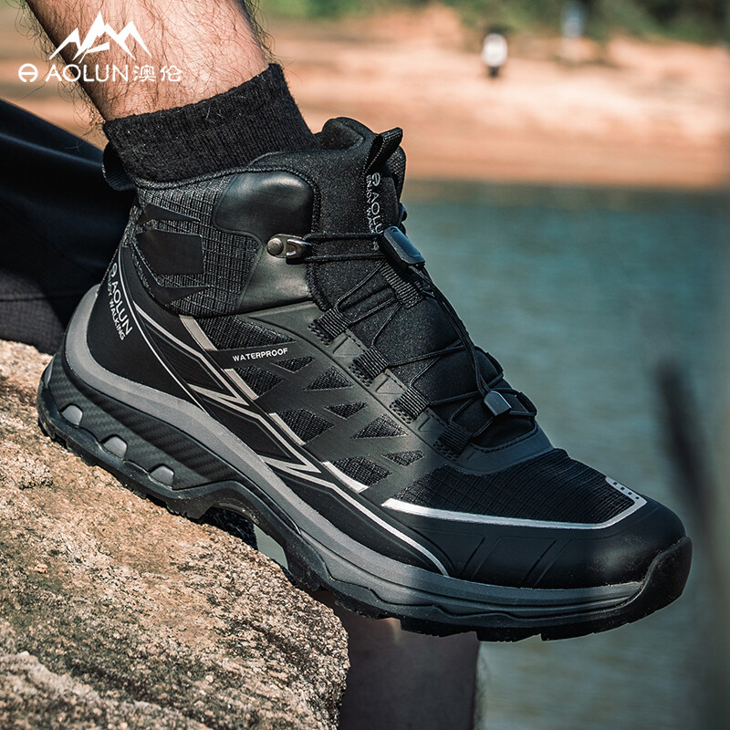 Кроссовки для походов и треккинга мужские, среднего размера, черный Auron
Кроссовки для походов и треккинга мужские, среднего размера, черный Auron