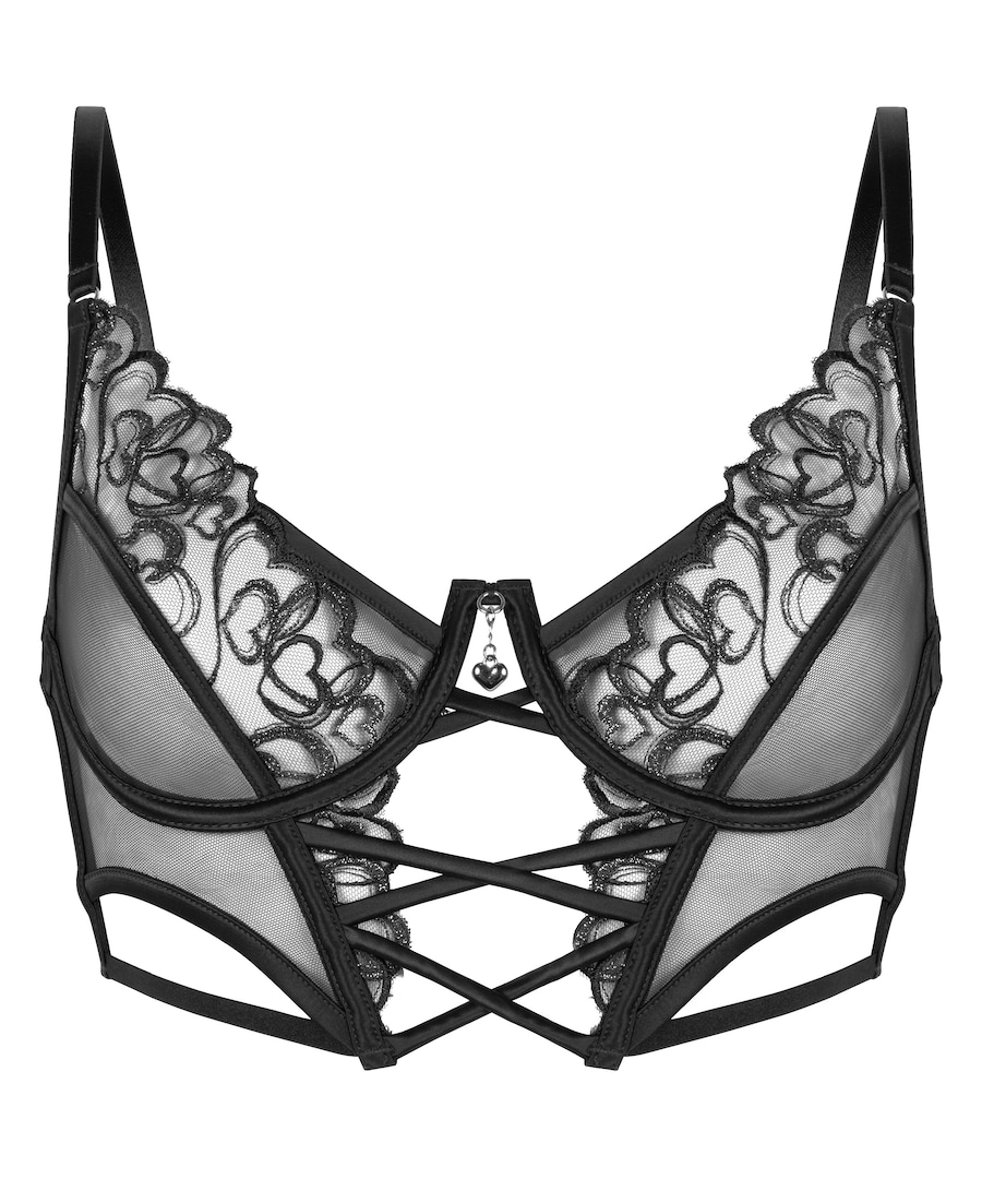 Бюстгальтер-бралетт Hunkemöller, черный
Бюстгальтер-бралетт Hunkemöller, черный