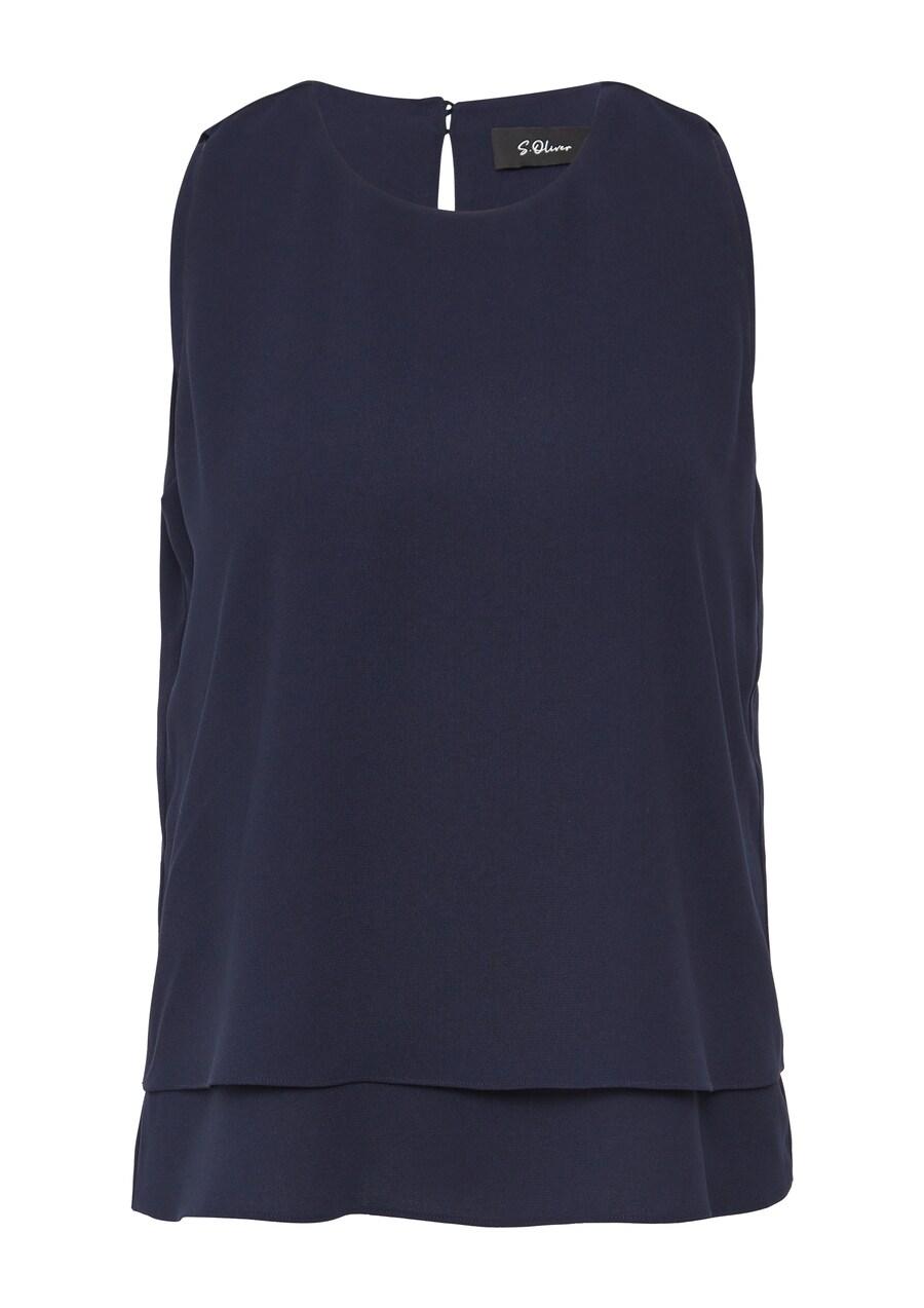 Блуза s.Oliver BLACK LABEL, темно-синий
Блуза s.Oliver BLACK LABEL, темно-синий