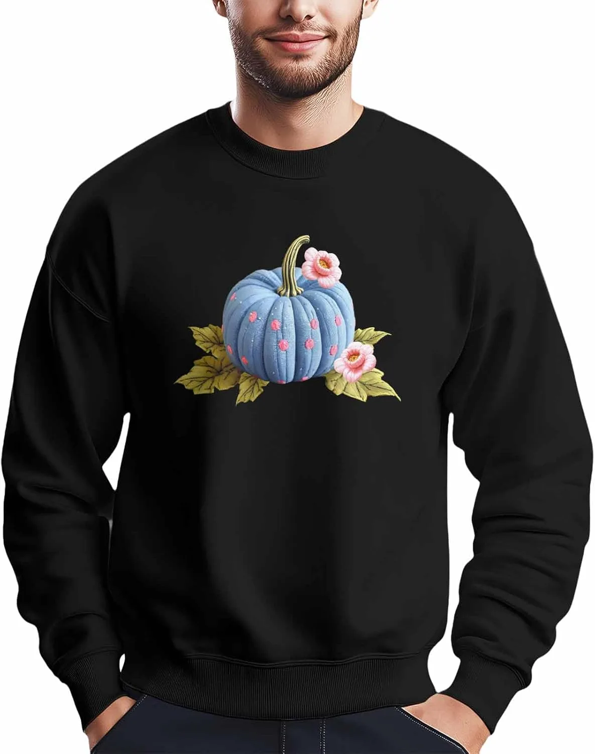 Мужской свитшот с принтом цветов и листьев, синий, pumpkin, pink, crewneck, длинный рукав Winvebermior
Мужской свитшот с принтом цветов и листьев, синий, pumpkin, pink, crewneck, длинный рукав Winvebermior